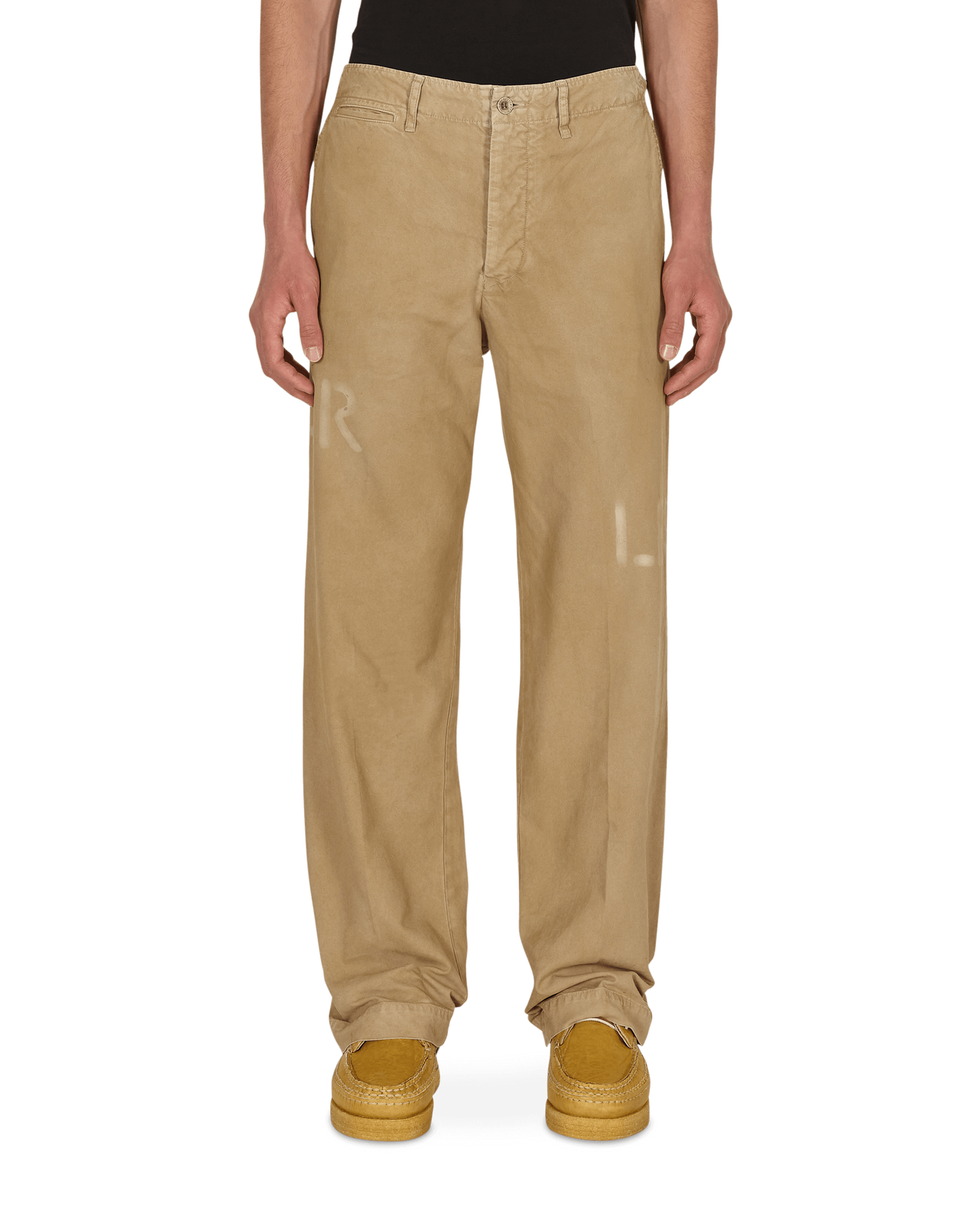 Visvim Hw Dmgd Beige Pants Trousers 121205008005 002