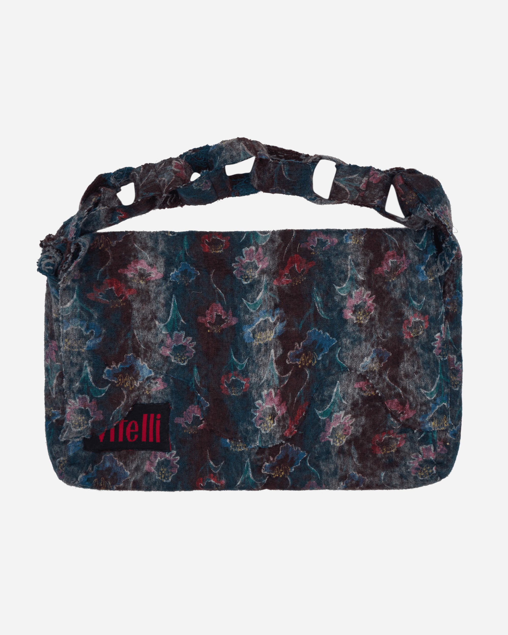 Vitelli Doomboh Messenger Bag Mixed Stripe/Floreal Bags and Backpacks Shoulder DMB-D032 MSK