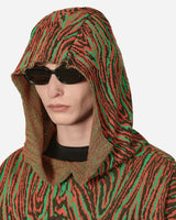 Vitelli Flow Jacquard Monster Hoodie Orange/Green/Black Sweatshirts Hoodies D10-A16MW 1